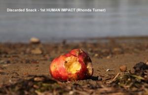 1st human impact Discarded Snack Rhonda Turner